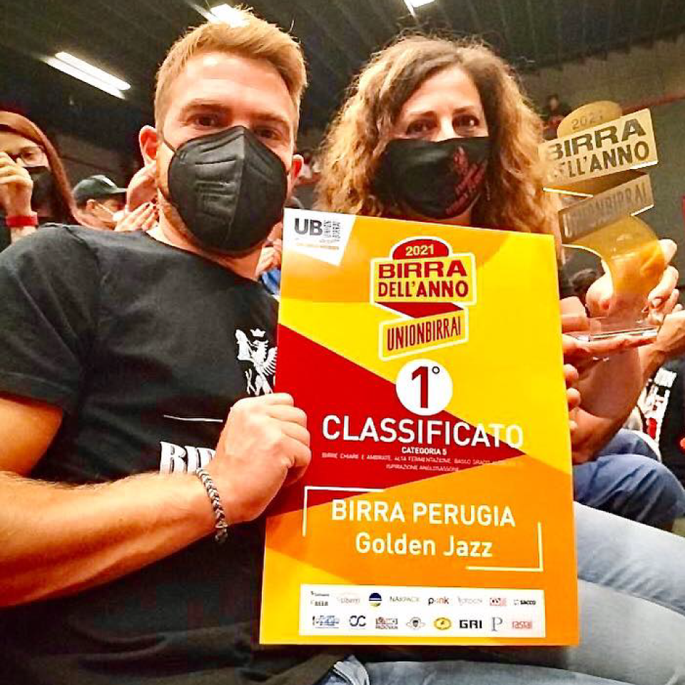 MEDAGLIA D'ORO PER BIRRA PERUGIA